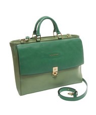 PIQUADRO CAMPIONARIO -  DAFNE DAFNE 15.6 "laptop bag green/green - Work Briefcases - 2