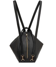 LESAC TRIO  Hammered leather satchel backpack black25 - Women’s Bags - 3