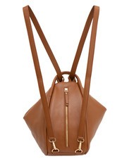 LESAC TRIO  Hammered leather satchel backpack leather25 - Women’s Bags - 4