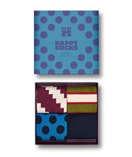HAPPY SOCKS NEW VINTAGE Gift set socks 4 pairs navy - Unisex Socks - 6