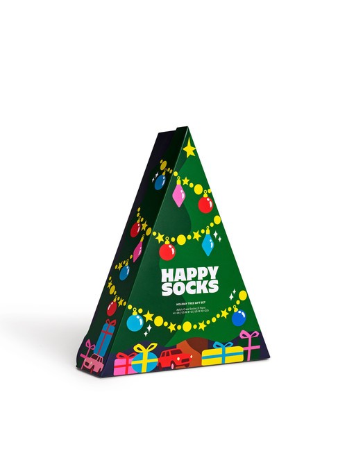 HOLIDAY TREE Gift set socks 3 pairs green - Unisex Socks