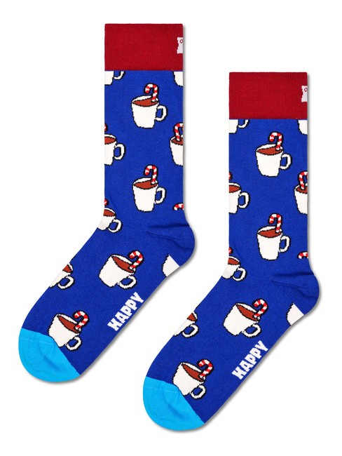 HOLIDAY STRIPED CRACKER Gift set socks 2 pairs dark red - Men's Socks