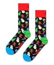 HAPPY SOCKS BIG DOT SNOWMAN Gift set socks 2 pairs multicolor - Men's Socks - 3