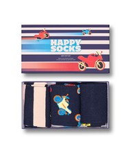 HAPPY SOCKS NAVY Gift set socks 3 pairs navy - Unisex Socks - 5
