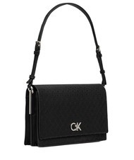 CALVIN KLEIN CK ELONGATED Shoulder bag blackmono - Women’s Bags - 2