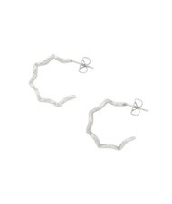 GUESS LOVELY GUESS Semicircle heart earrings - Earrings