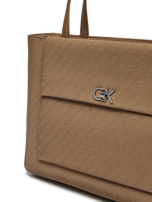 CK MEDIUM Shoulder bag with zip amphora mono pu - Women’s Bags