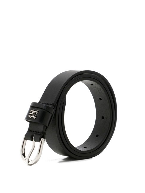 ESSENTIAL EFFORTLESS Leather belt black - Belts