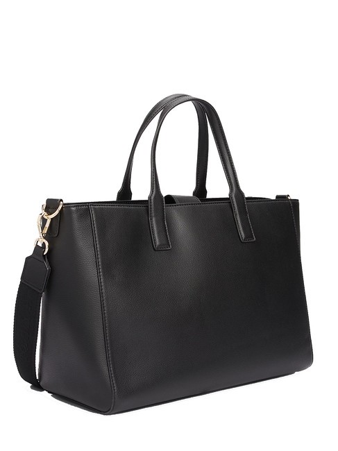 TH SOFT LOGOTAPE Handbag, with shoulder strap black - Women’s Bags
