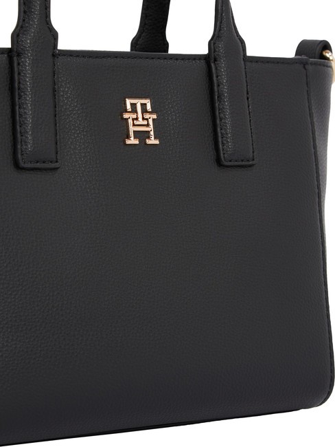 TH SOFT LOGO Handbag, with shoulder strap black - Women’s Bags