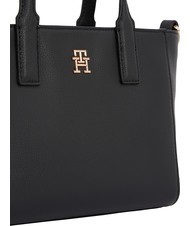 TOMMY HILFIGER TH SOFT LOGO Handbag, with shoulder strap black - Women’s Bags - 3