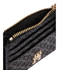 TOMMY HILFIGER TH ETERNITY Zip card holder black - Women’s Wallets - 3