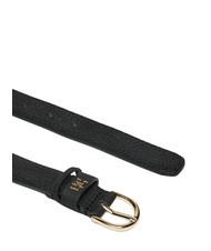 TOMMY HILFIGER ESSENTIAL EFFORTLESS Made in Italy leather belt black - Belts - 3