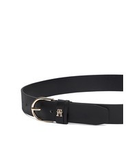 TOMMY HILFIGER ESSENTIAL EFFORTLESS Leather Belt Made in Italy black - Belts - 2