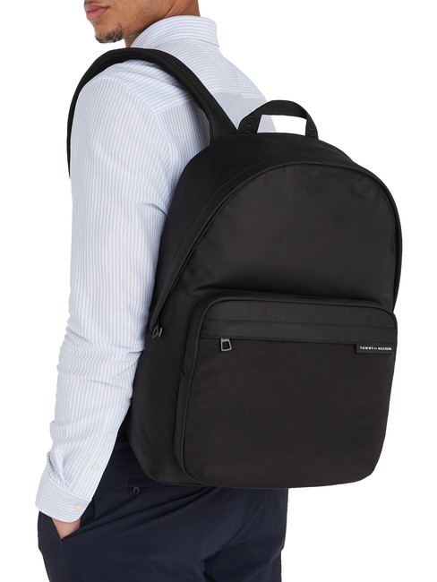 TH ELEMENT REPREVE Backpack made of recycled fabric black - Laptop backpacks