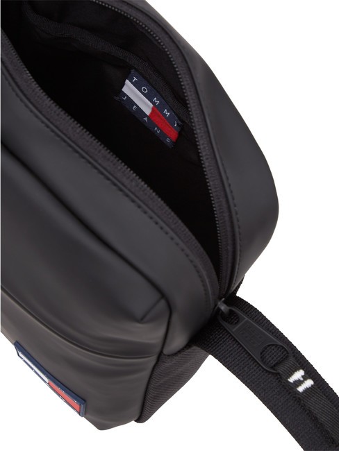 TOMMY JEANS DAILY Mini Purse black - Over-the-shoulder Bags for Men