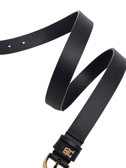 ESSENTIAL EFFORTLESS Leather Belt Made in Italy space blue - Belts