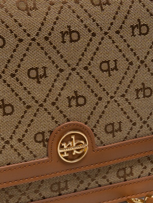 FRIDA Jacquard fabric briefcase bag natural - Women&rsquo;s Bags