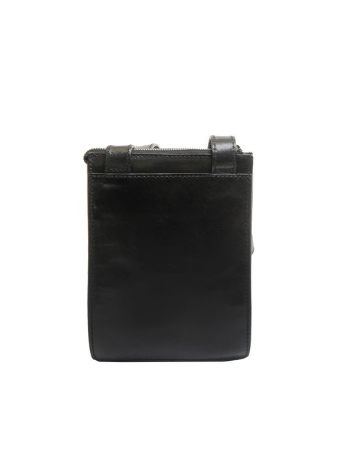 STORY UOMO Mini smartphone shoulder bag Black - Over-the-shoulder Bags for Men