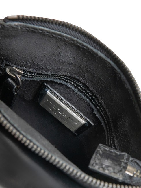 STORY UOMO Mini smartphone shoulder bag Black - Over-the-shoulder Bags for Men