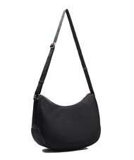 LIUJO ACHALA Nylon shoulder bag with pouch BLACK - Women’s Bags - 3