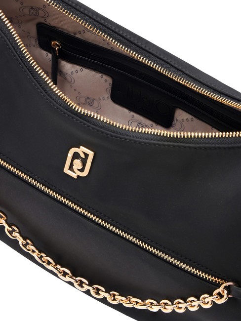 ACHALA Nylon shoulder bag with pouch BLACK - Women’s Bags