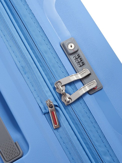 CLAVEL MR  Extra Large Trolley, Expandable china blue - Rigid Trolley Cases