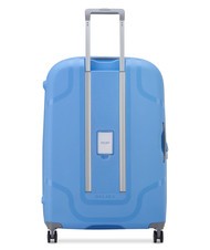 DELSEY CLAVEL MR  Large, expandable trolley china blue - Rigid Trolley Cases - 4