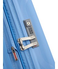 DELSEY CLAVEL MR  Large, expandable trolley china blue - Rigid Trolley Cases - 6