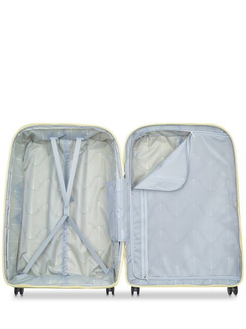 CLAVEL MR  Extra Large Trolley, Expandable yellow ball - Rigid Trolley Cases