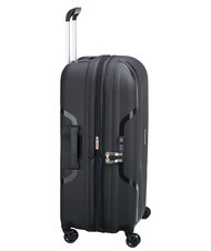 DELSEY CLAVEL MR  Medium Trolley, Expandable Black - Rigid Trolley Cases - 4