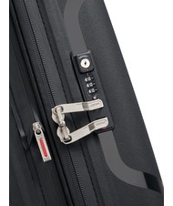 DELSEY CLAVEL MR  Medium Trolley, Expandable Black - Rigid Trolley Cases - 5