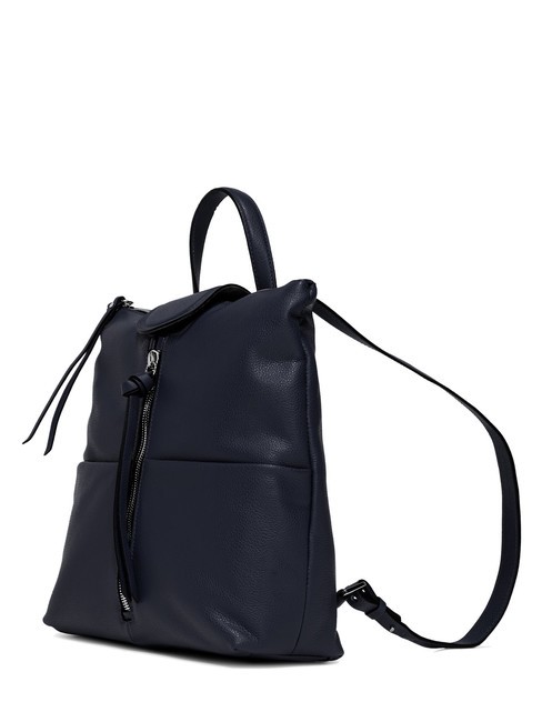 GIADA Women's leather backpack BLUE - Women&rsquo;s Bags