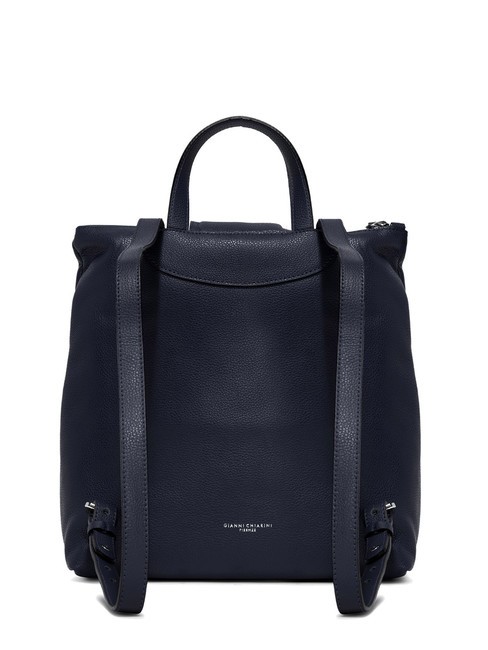GIADA Women's leather backpack BLUE - Women&rsquo;s Bags
