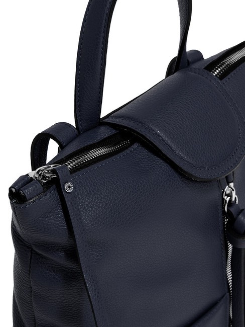 GIADA Women's leather backpack BLUE - Women&rsquo;s Bags