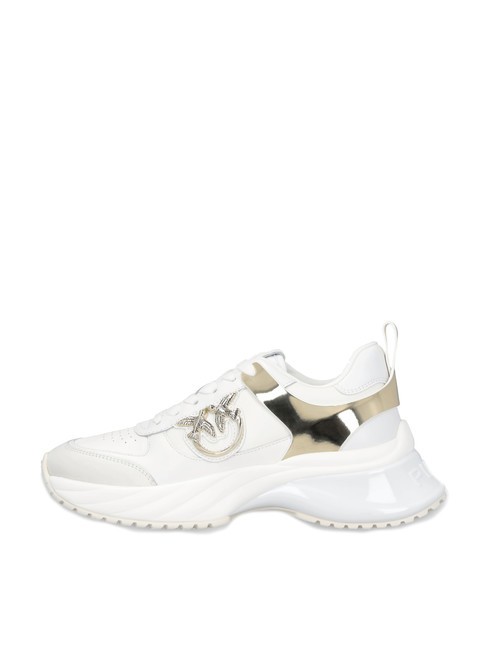 ARIEL Sneakers with mirror details white - Women’s shoes