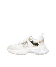 PINKO ARIEL Sneakers with mirror details white - Women&rsquo;s shoes - 2