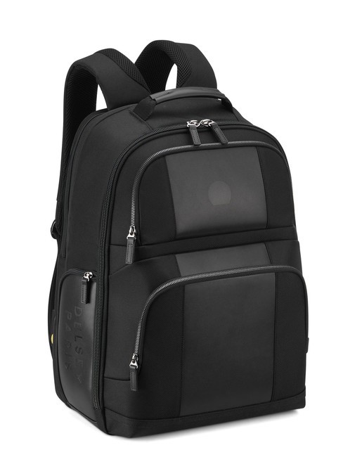 WAGRAM Nylon backpack for 17.3" laptop Black - Laptop backpacks