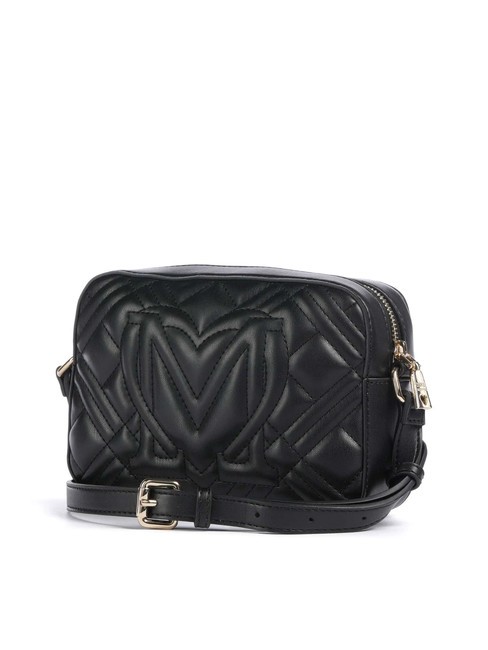 QUILTED Camera case bag with shoulder strap Black - Women’s Bags