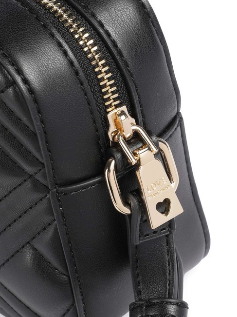 QUILTED Camera case bag with shoulder strap Black - Women’s Bags