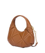 LOVE MOSCHINO GEOMETRIC Shoulder bag with shoulder strap camel - Women’s Bags - 3