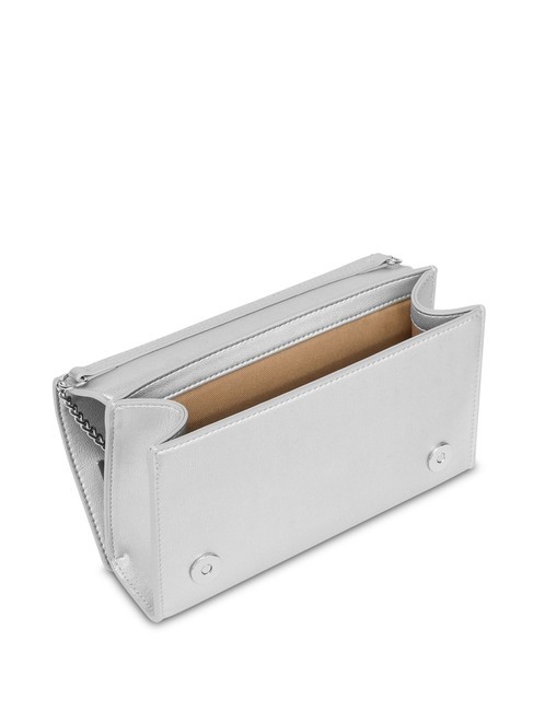 BOLD LOVE Clutch with chain shoulder strap silver - Women&rsquo;s Bags