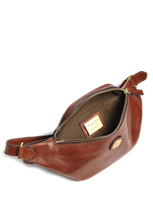 STORY  Leather bum bag BROWN - Women’s Bags