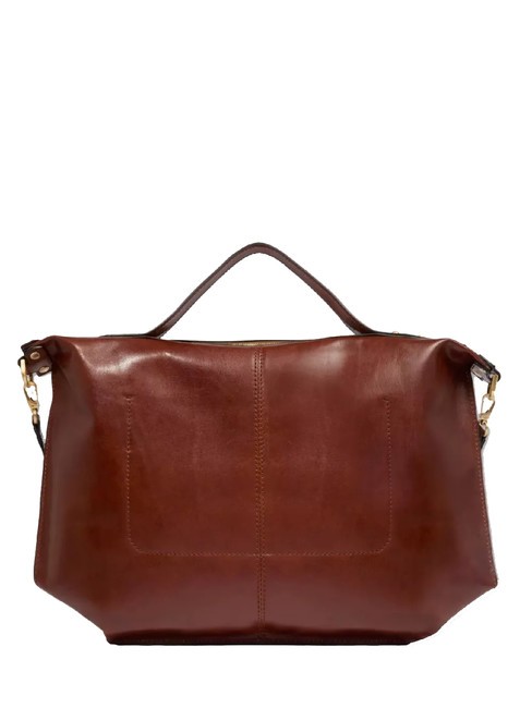 UNICA  Handbag / shoulder bag, leather BROWN - Women’s Bags
