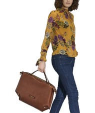 THE BRIDGE UNICA  Handbag / shoulder bag, leather BROWN - Women’s Bags - 5