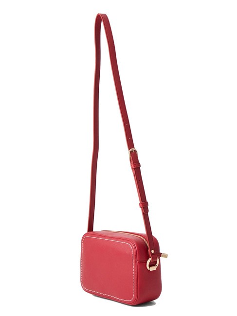 MANHATTAN Camera case bag with pouch Pompeian red - Women’s Bags