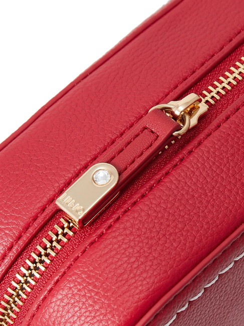 MANHATTAN Camera case bag with pouch Pompeian red - Women’s Bags