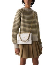 LIUJO ADONIDE Convertible flap bag cream - Women’s Bags - 5