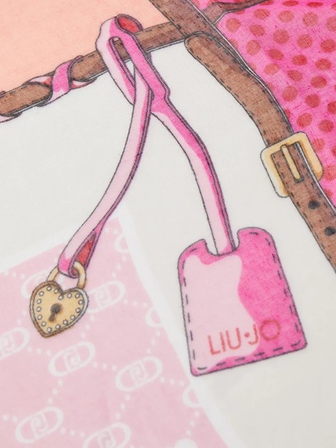 S VALENTINO Scarf pink berry - Scarves