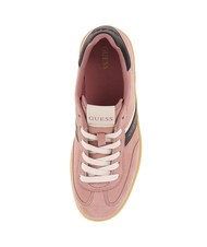 GUESS NOLINAS  Leather sneakers PINK - Women’s shoes - 4